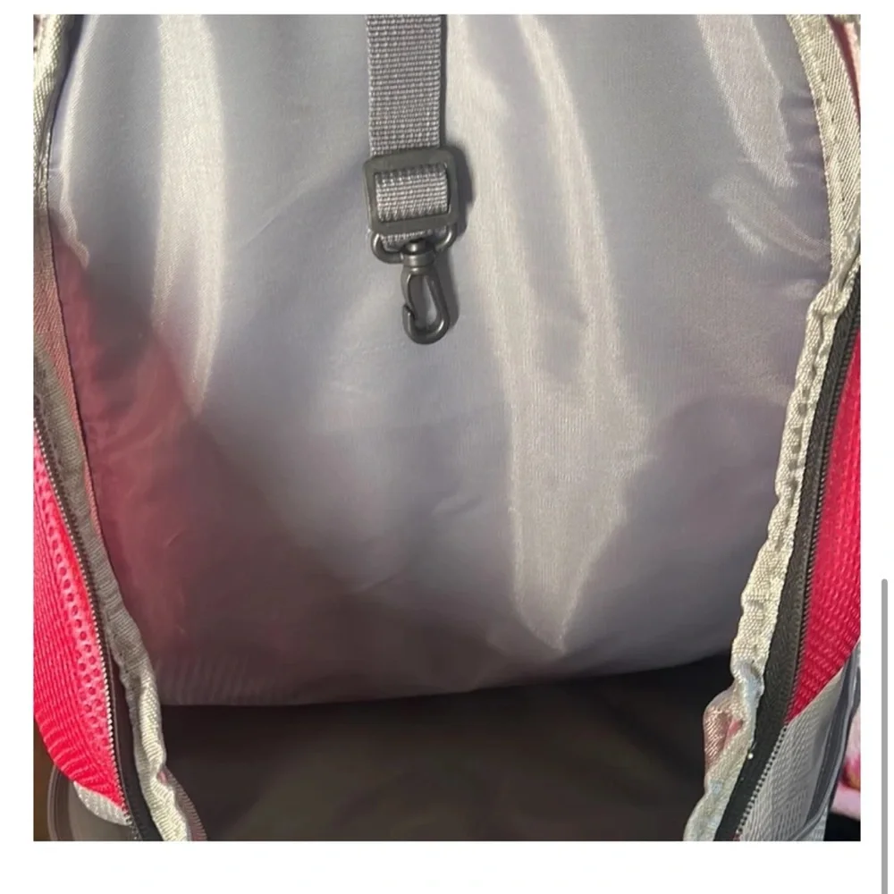 Mesh dog carrier backpack